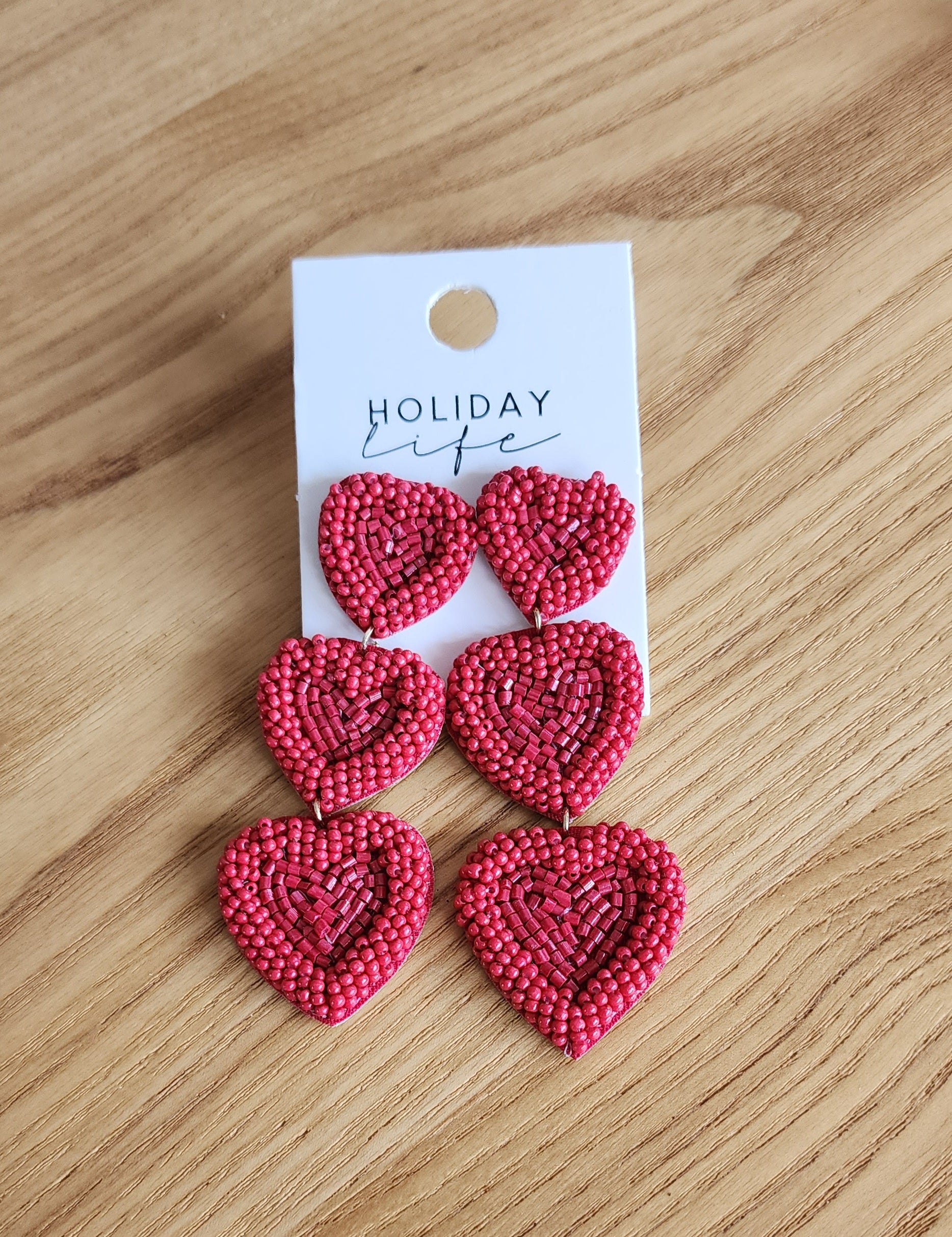 Valentina Earrings – Red