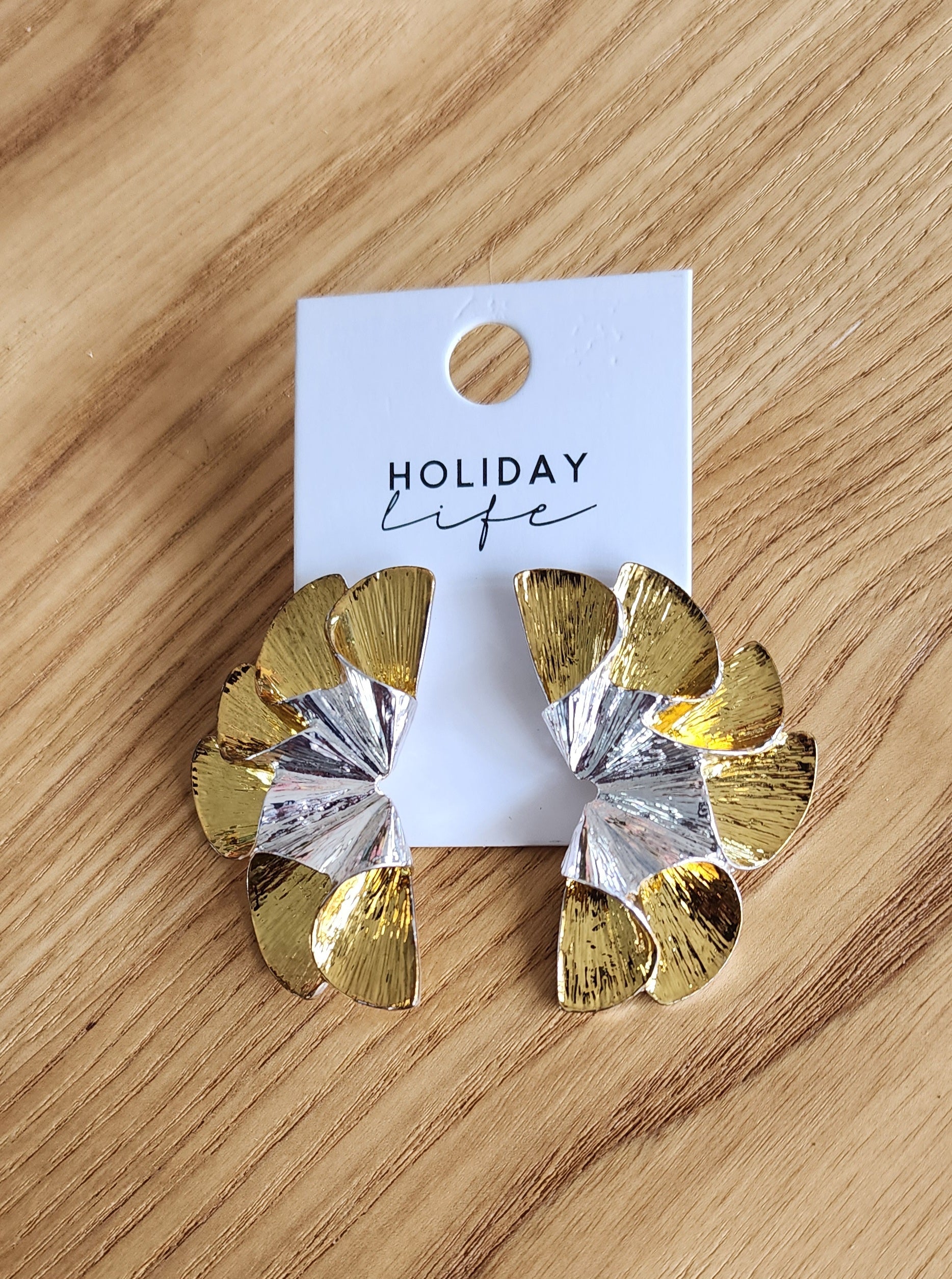 Maryland Earrings – Gold/Silver