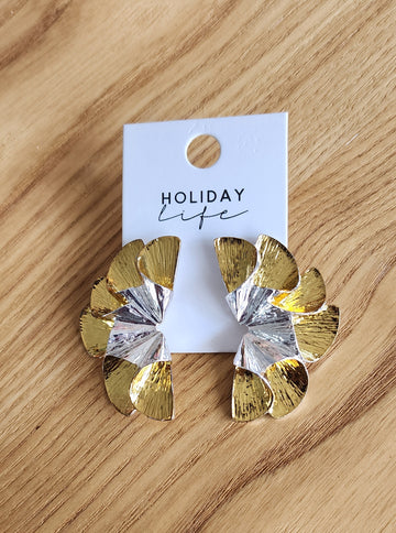 Maryland Earrings – Gold/Silver