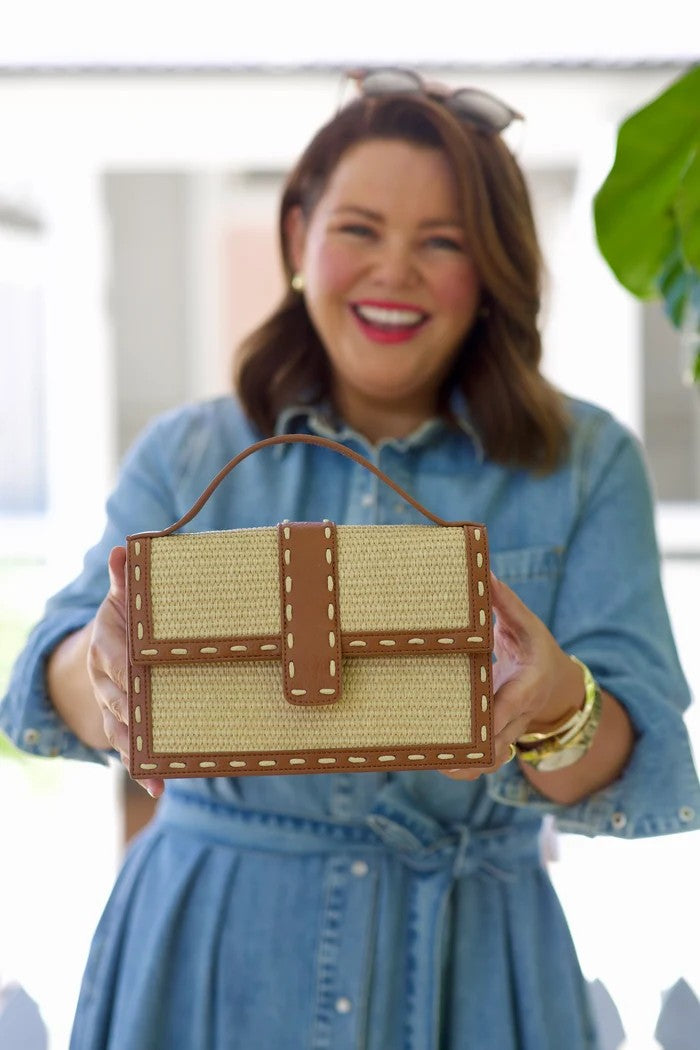 Shaelyn - Tan Cross-body Bag
