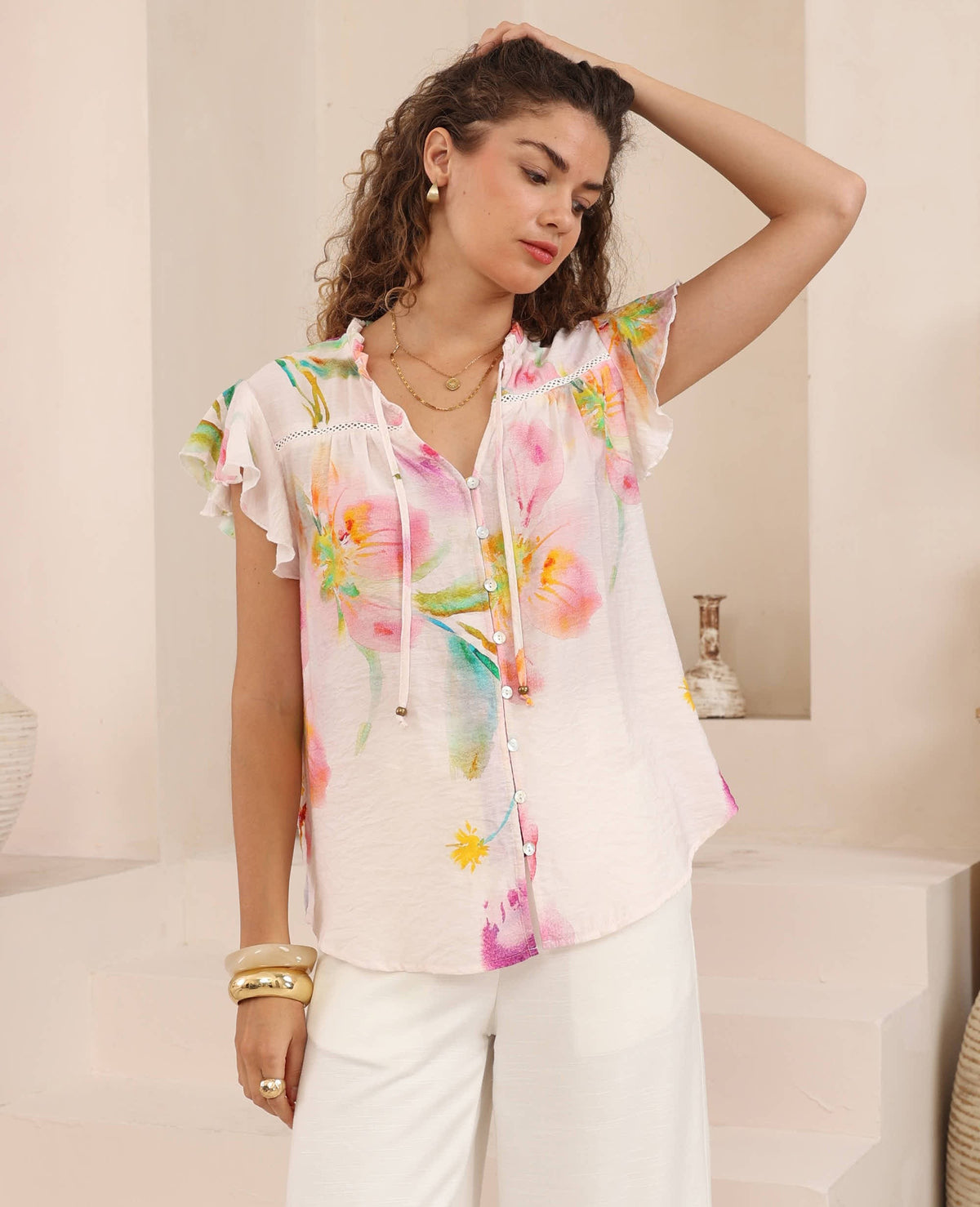 Cybill Shirt – Watercolours