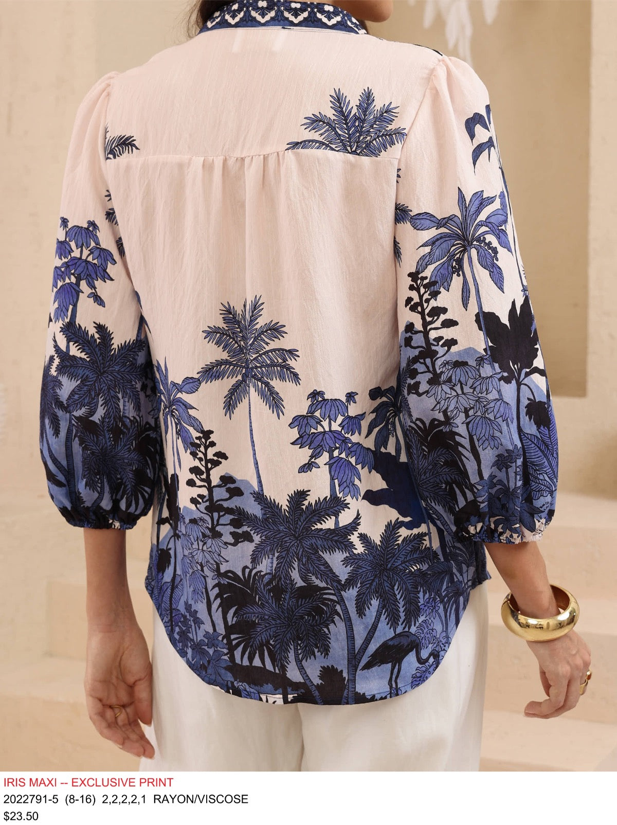 Capri Blue Shirt