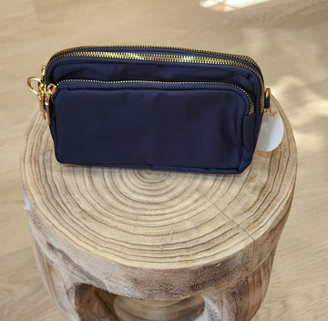 Cross Over Shoulder Bag – Navy
