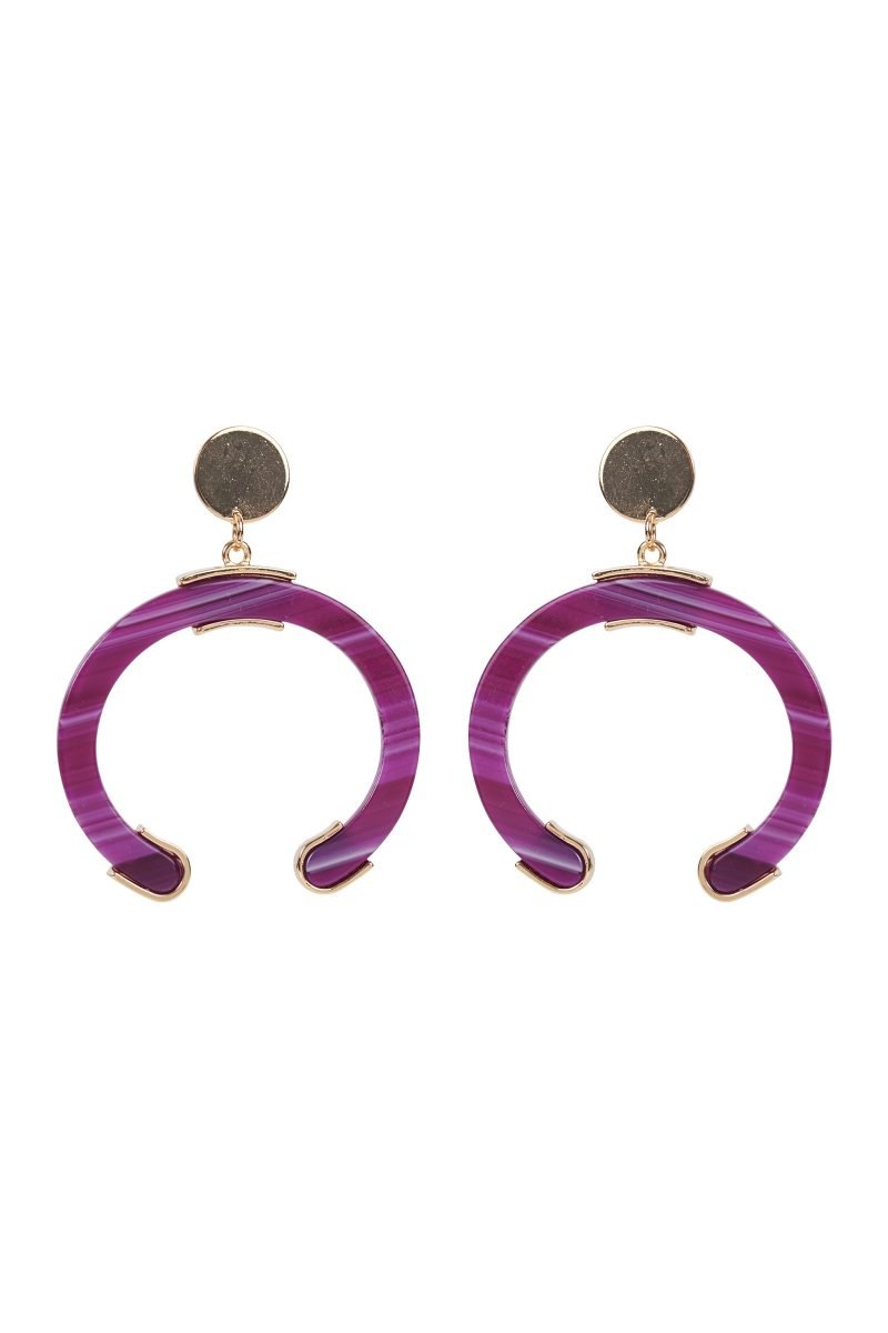 Alawa Earring – Magenta