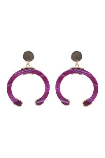 Alawa Earring – Magenta