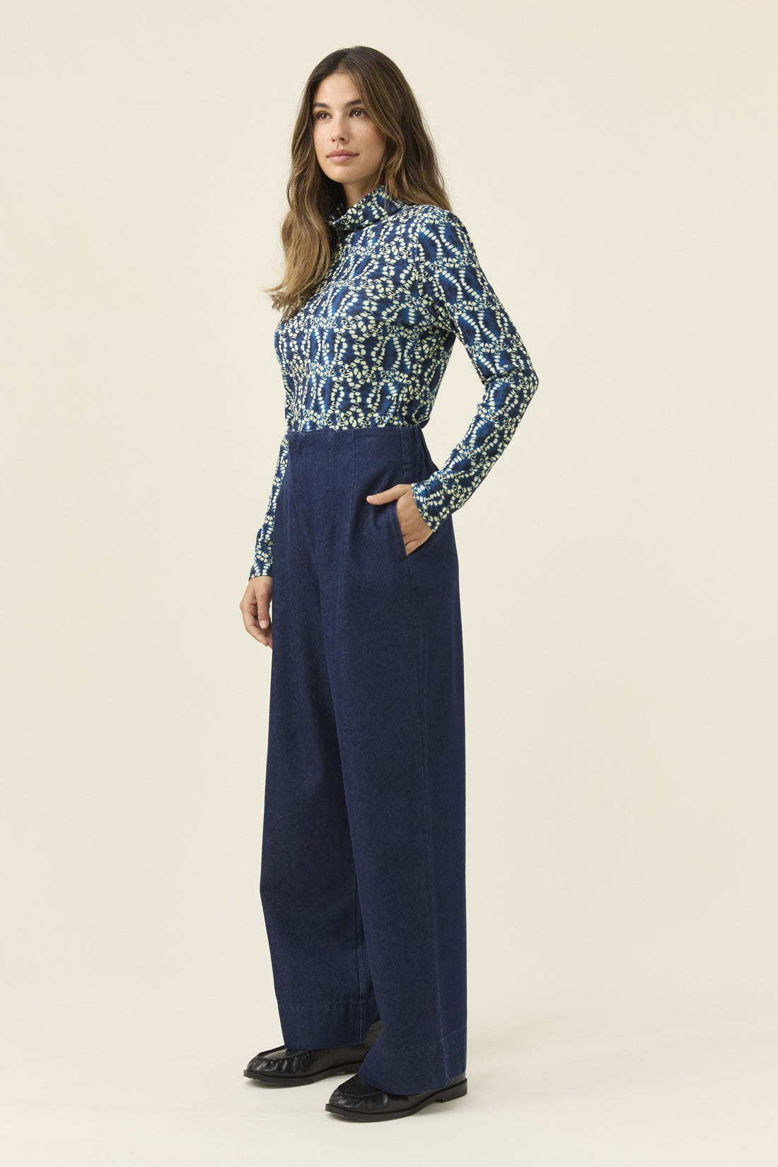Sloane Denim Pant – Indigo