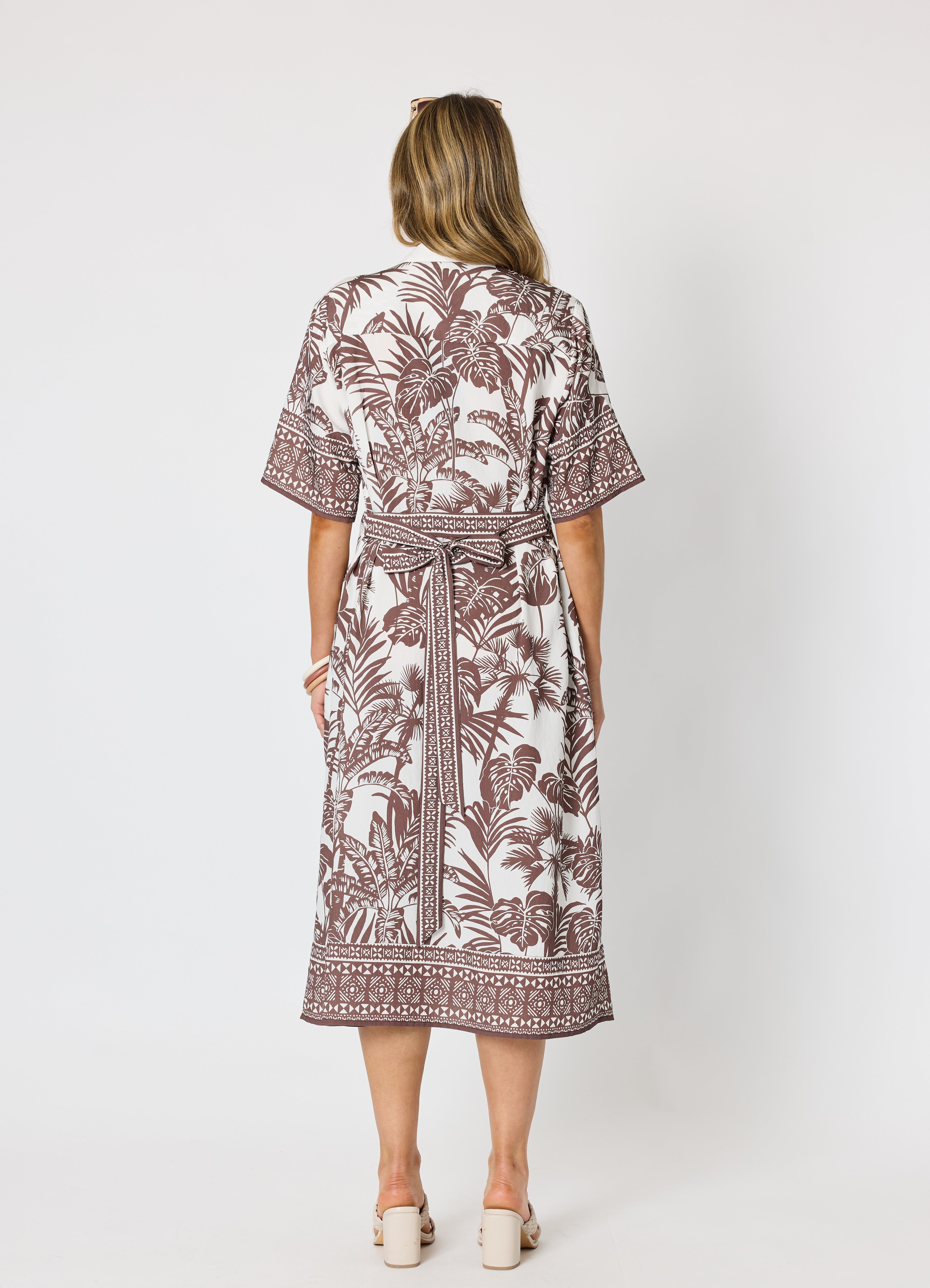 Palm Cove Shirt Dress