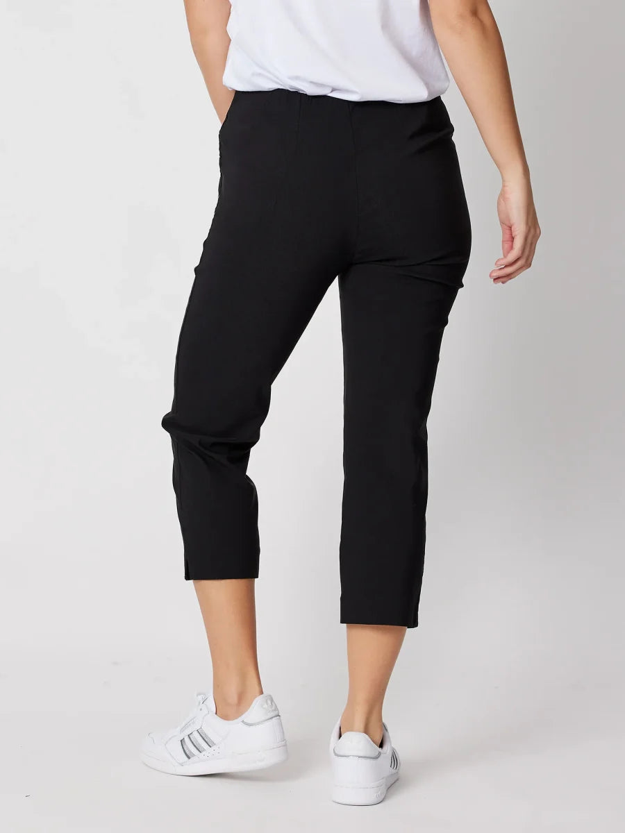 Bengaline Cropped Pant – Black