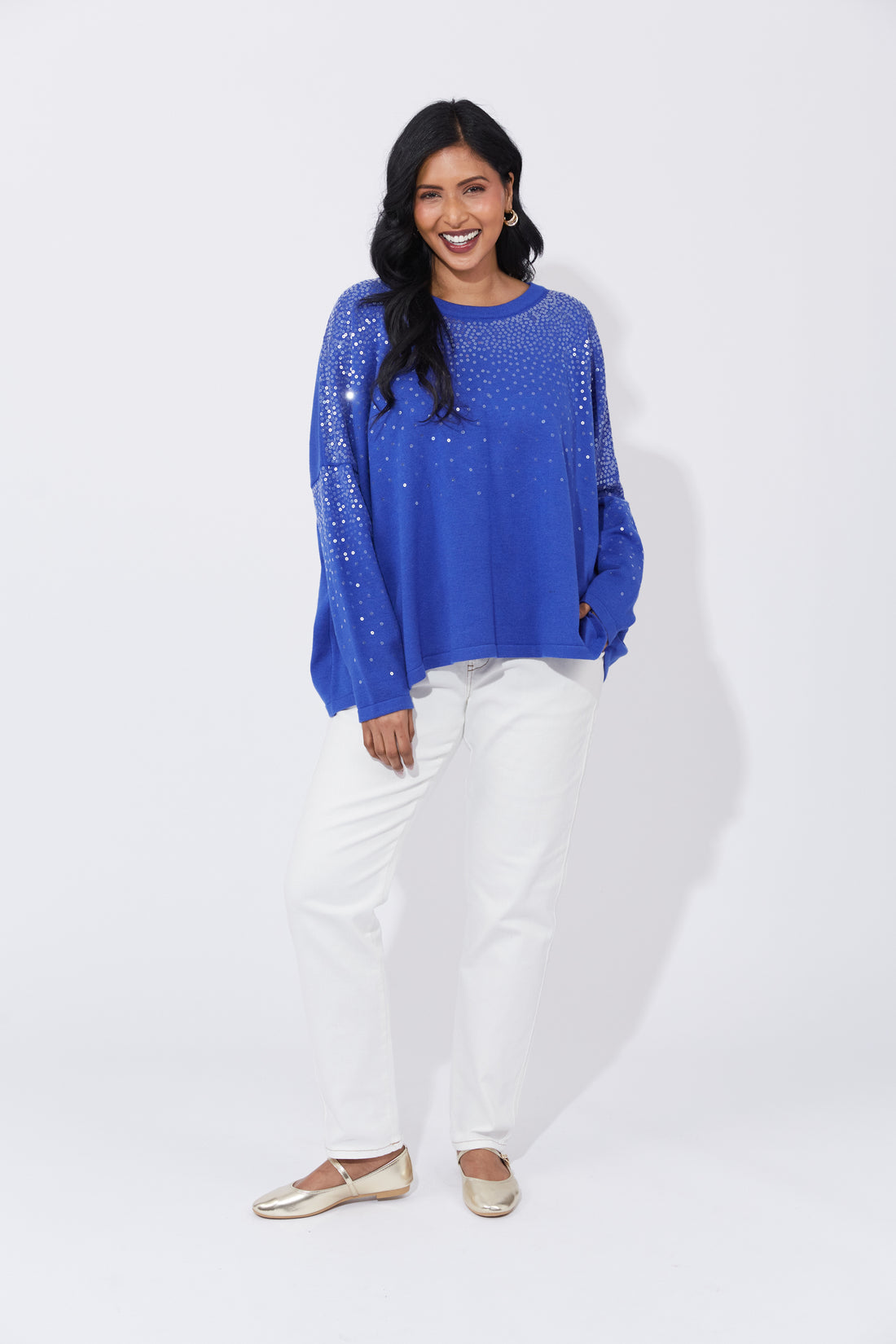 Cancun Jumper – Cobalt