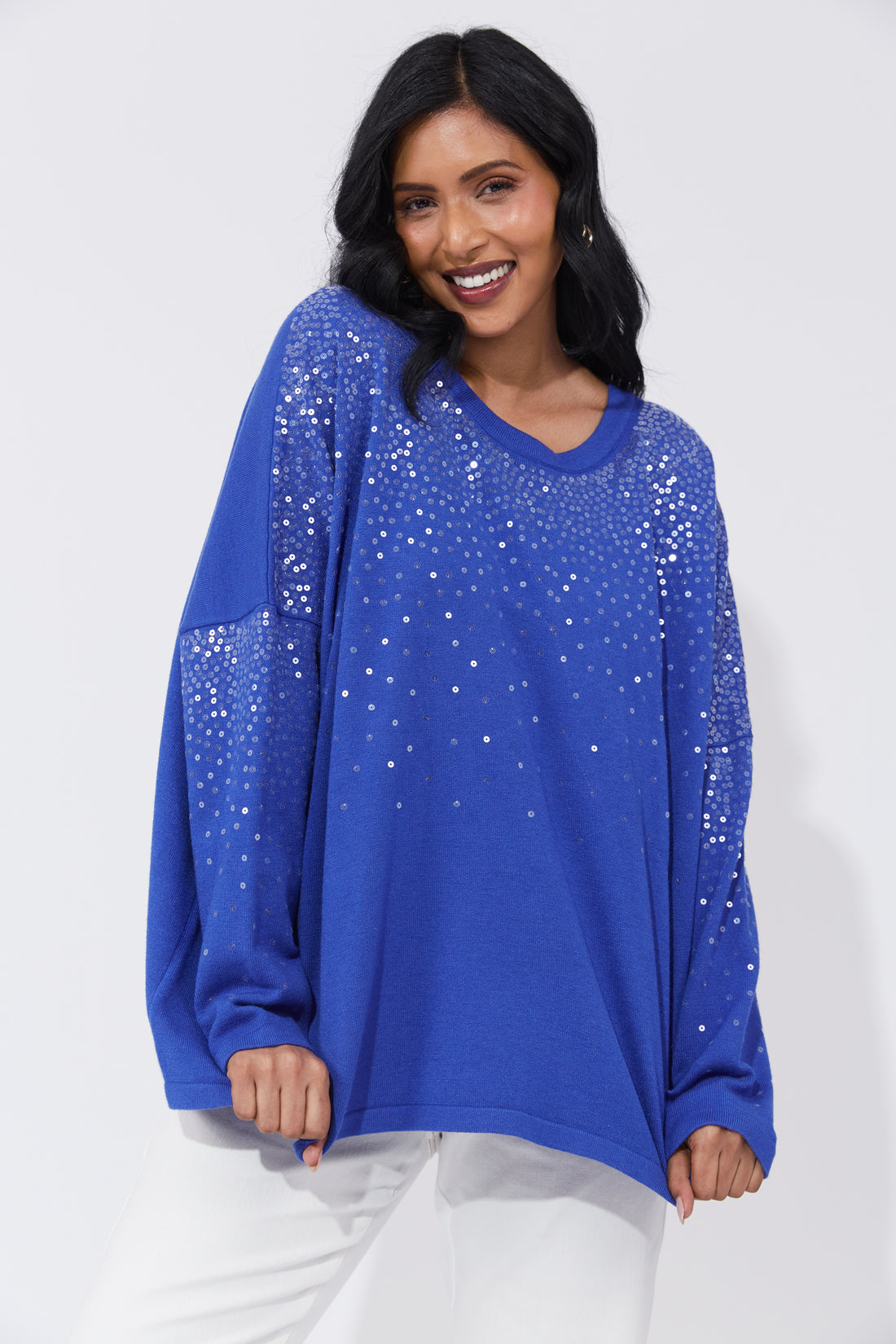 Cancun Jumper – Cobalt