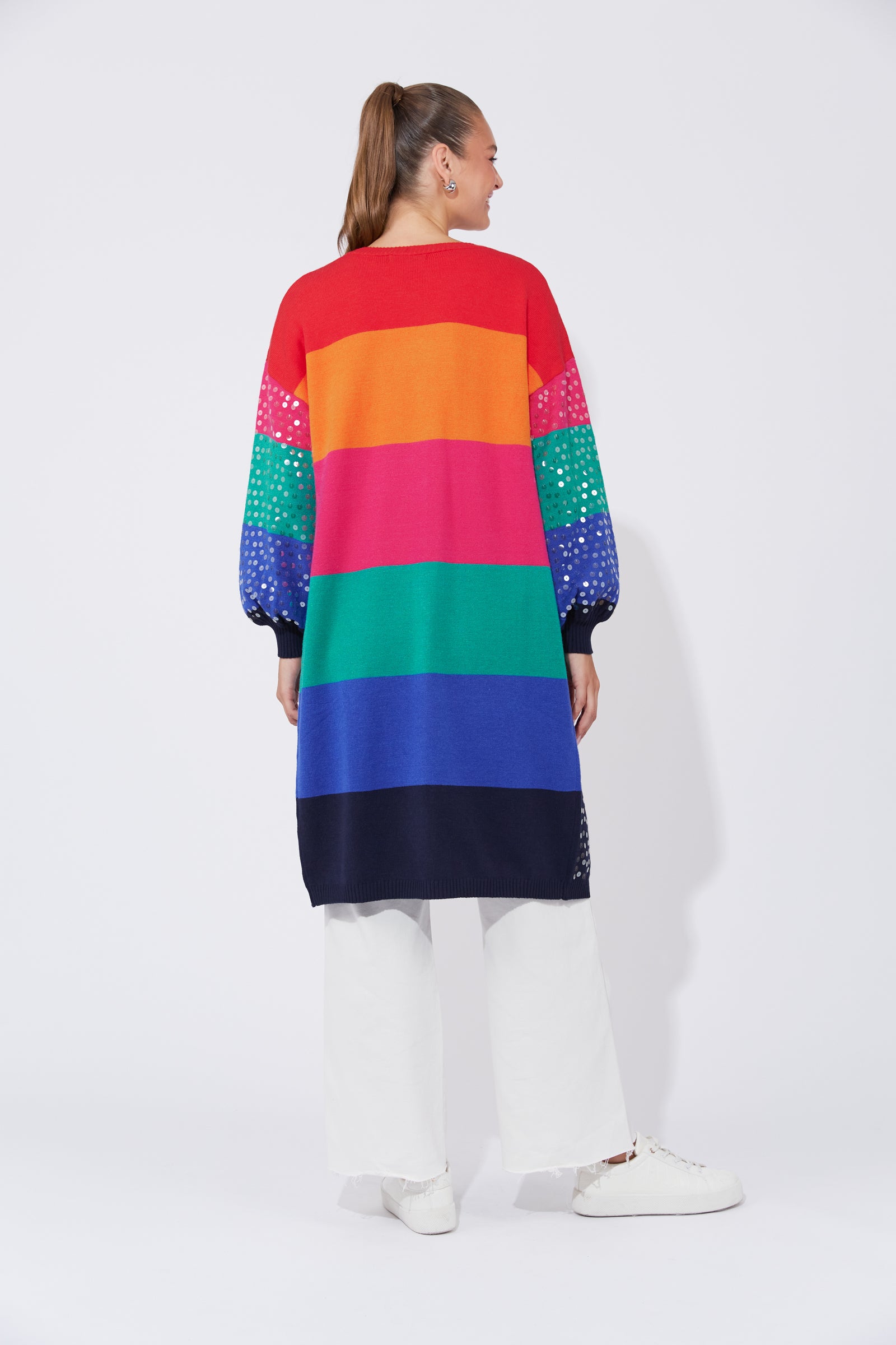 Cancun Cardigan – Rainbow