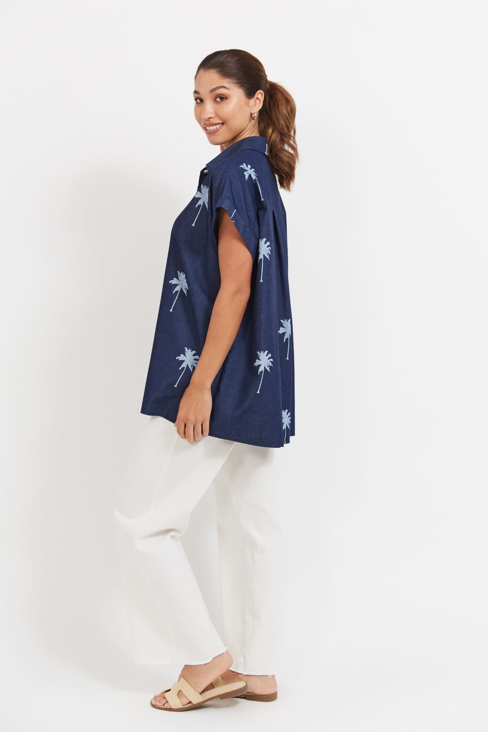 Montego Shirt – Indigo