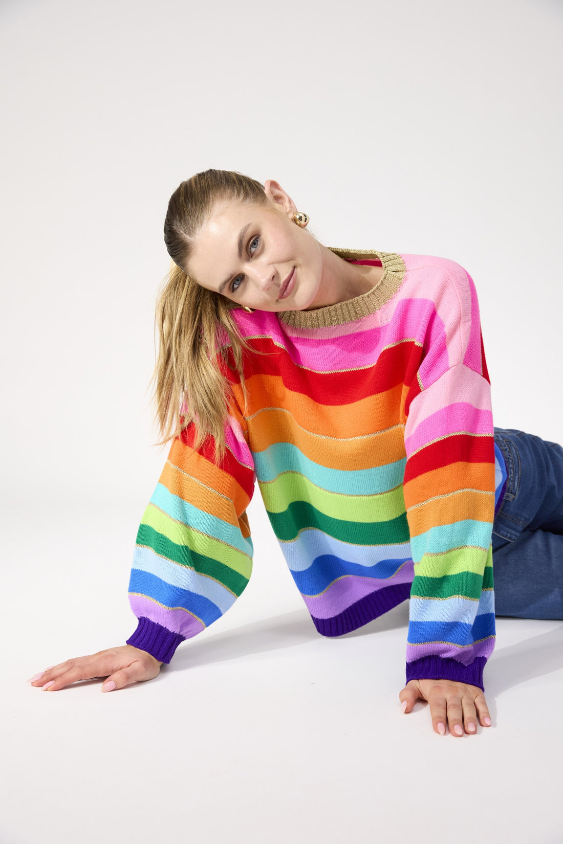 Niseko Jumper – Rainbow