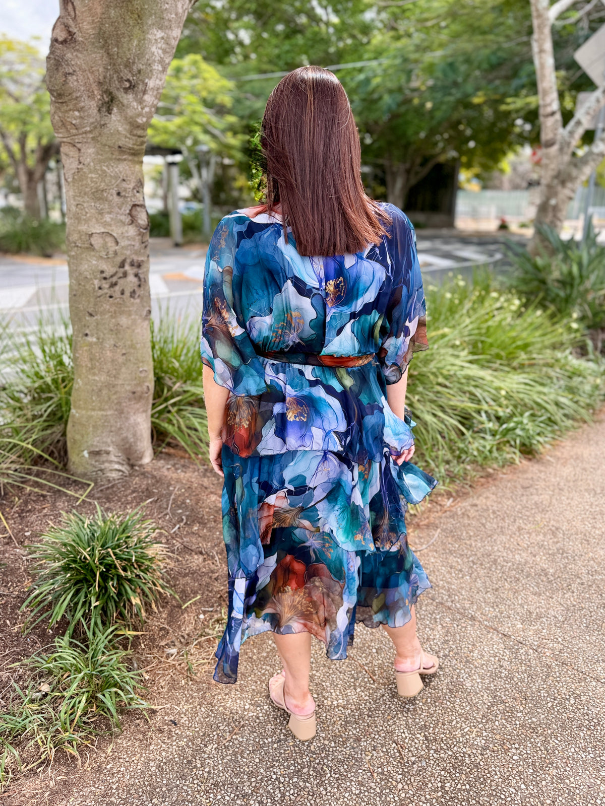 Aphrodite Dress - Sapphire