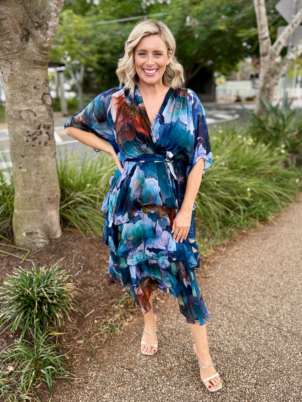 Aphrodite Dress - Sapphire