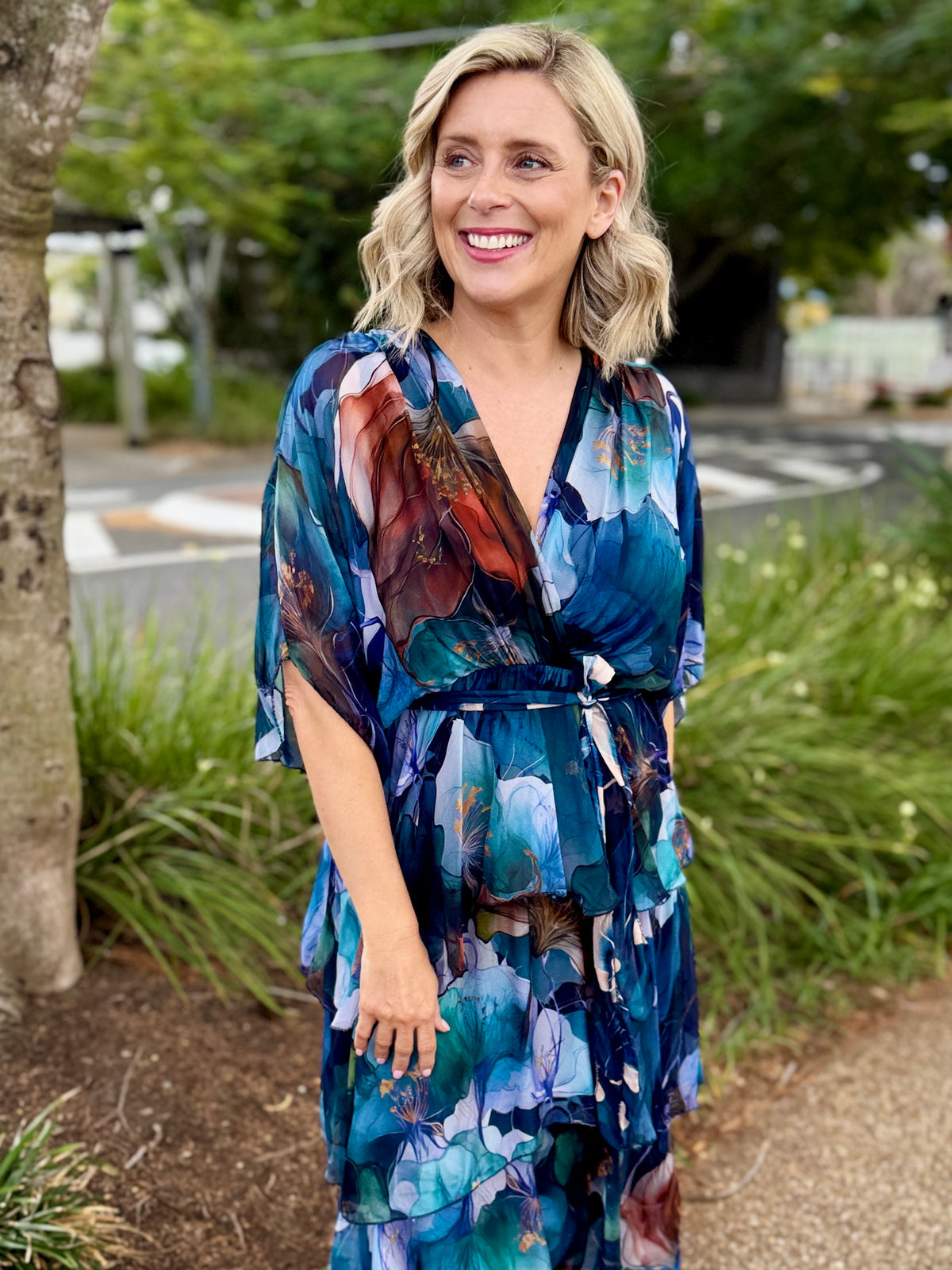 Aphrodite Dress - Sapphire