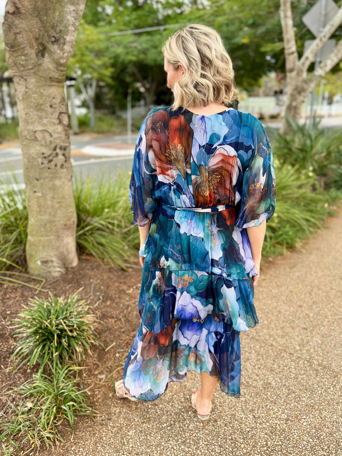Aphrodite Dress - Sapphire