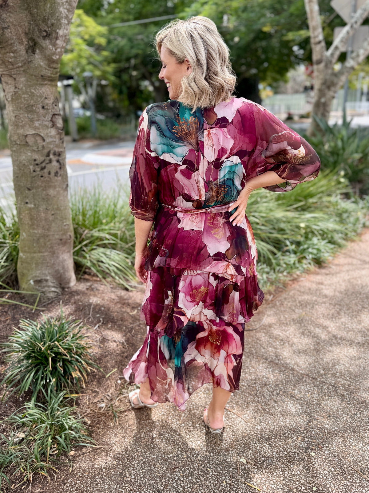 Aphrodite Dress - Merlot