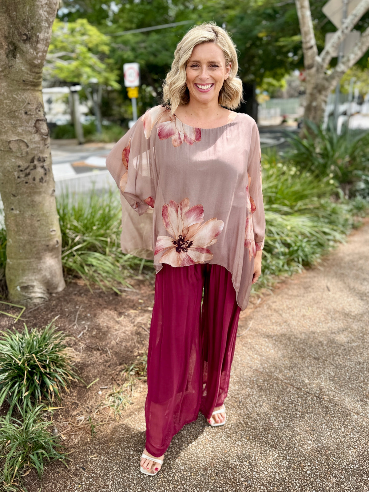 Venus Pant – Merlot