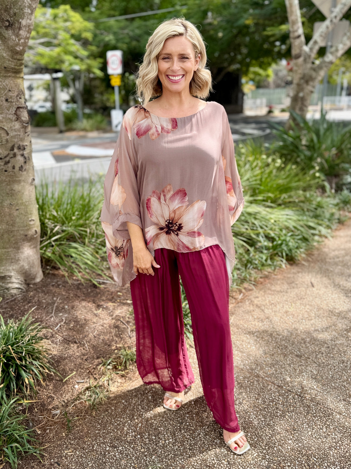 Venus Pant – Merlot