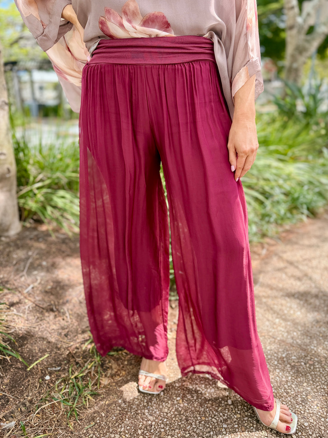 Venus Pant – Merlot