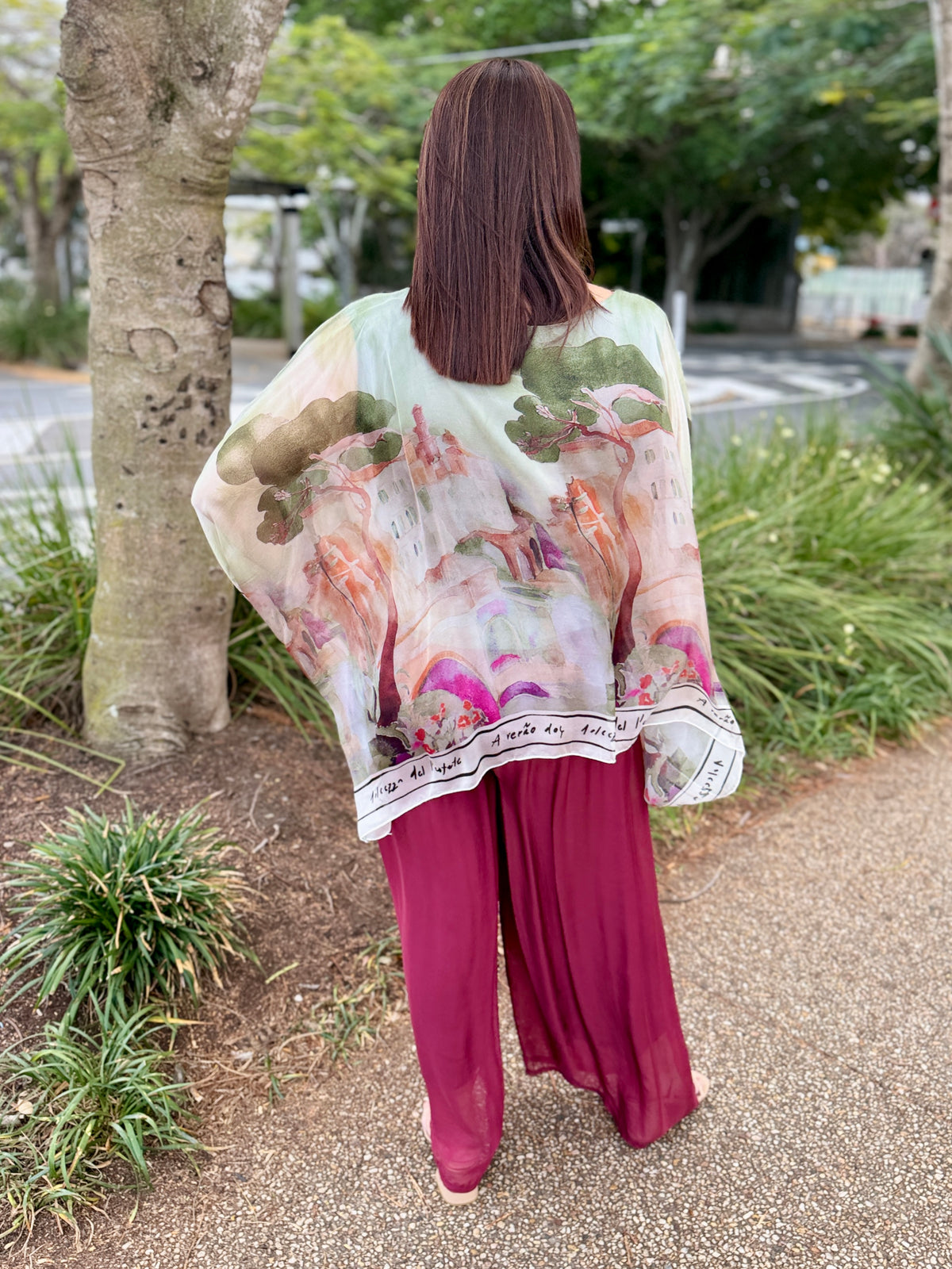 Venus Pant – Merlot