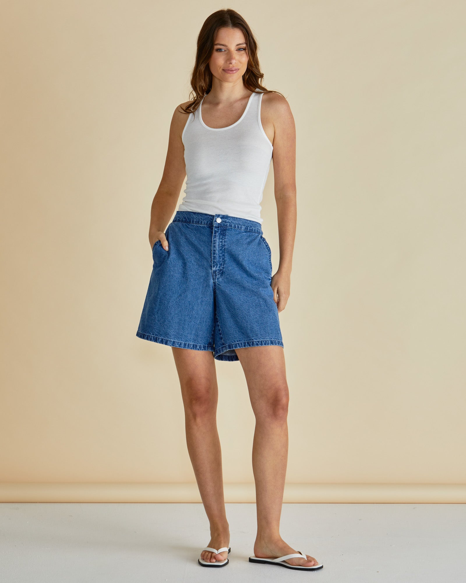 Breeze Denim Shorts