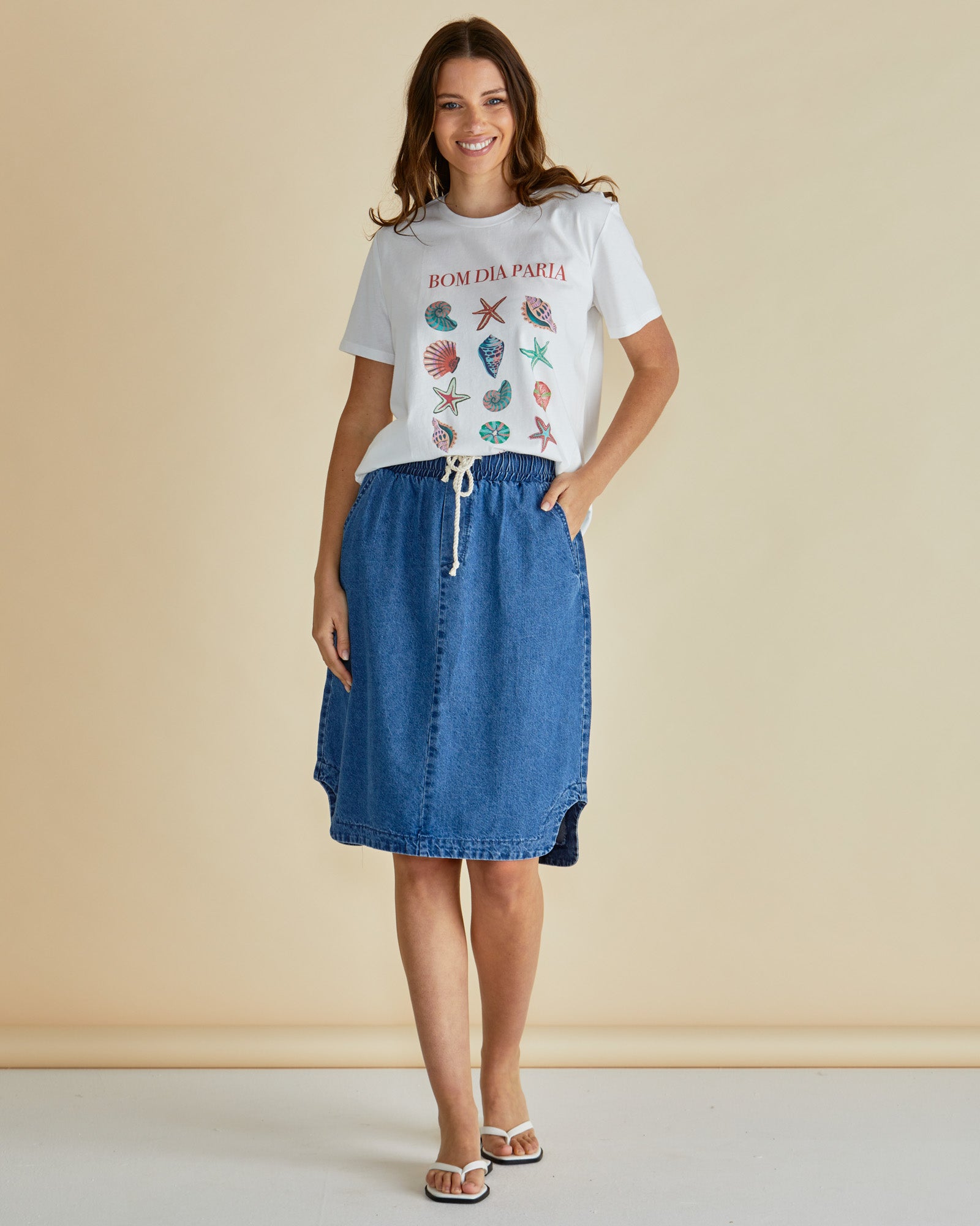 Dara Denim Skirt