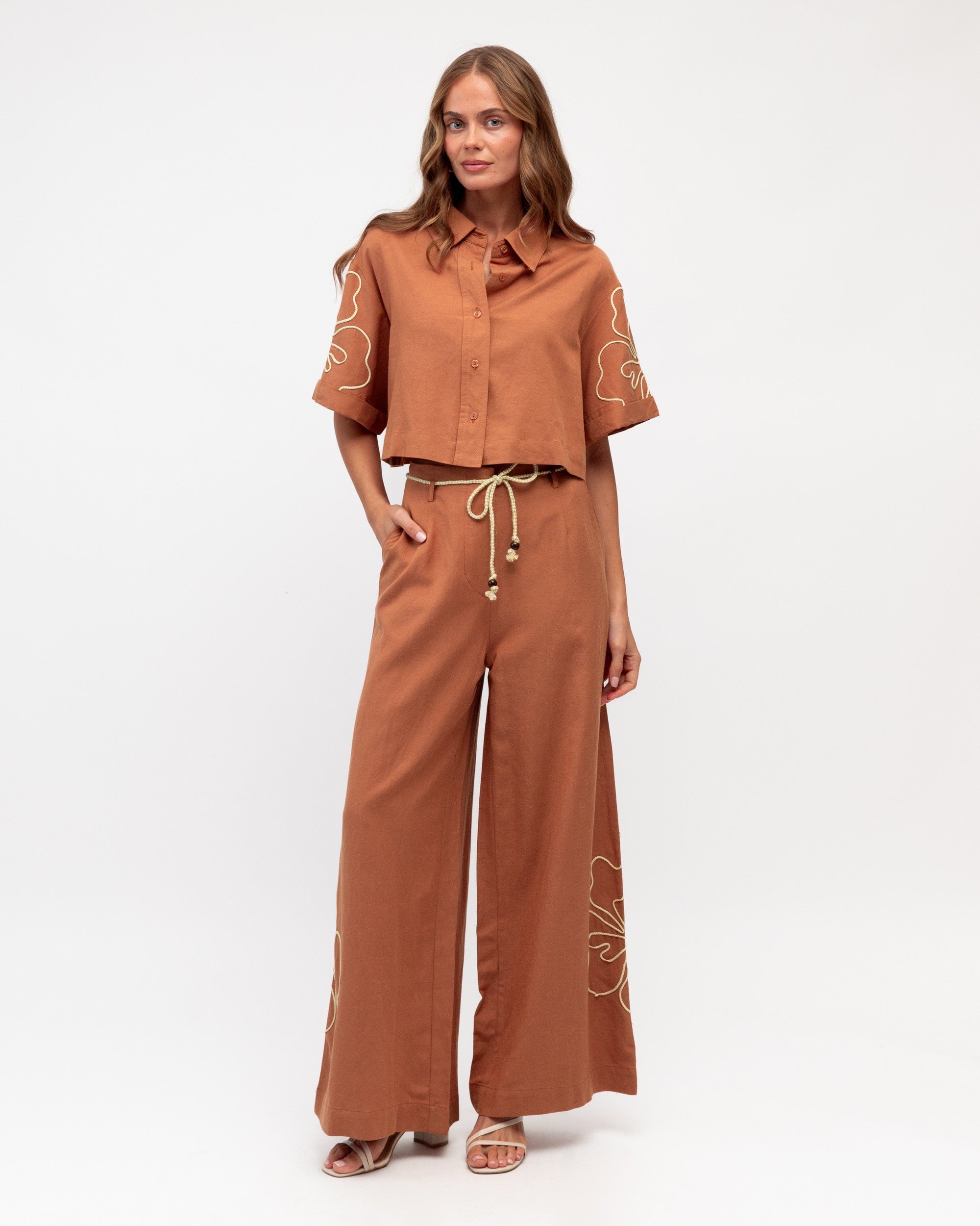 Bloom Stitch Pant