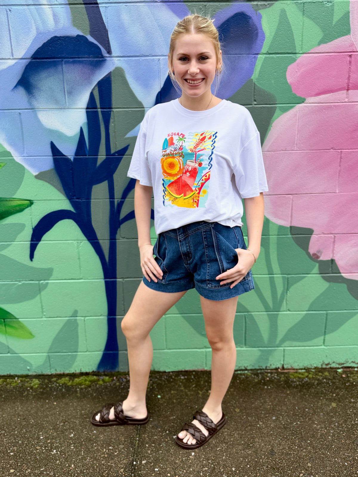 Zola Blue Shorts