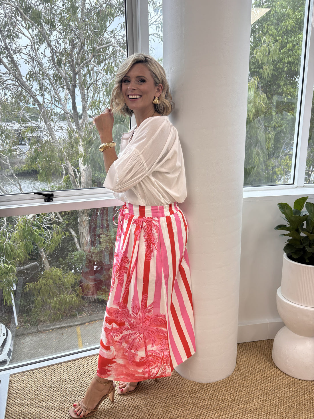 Elle Skirt - Bathing Palms