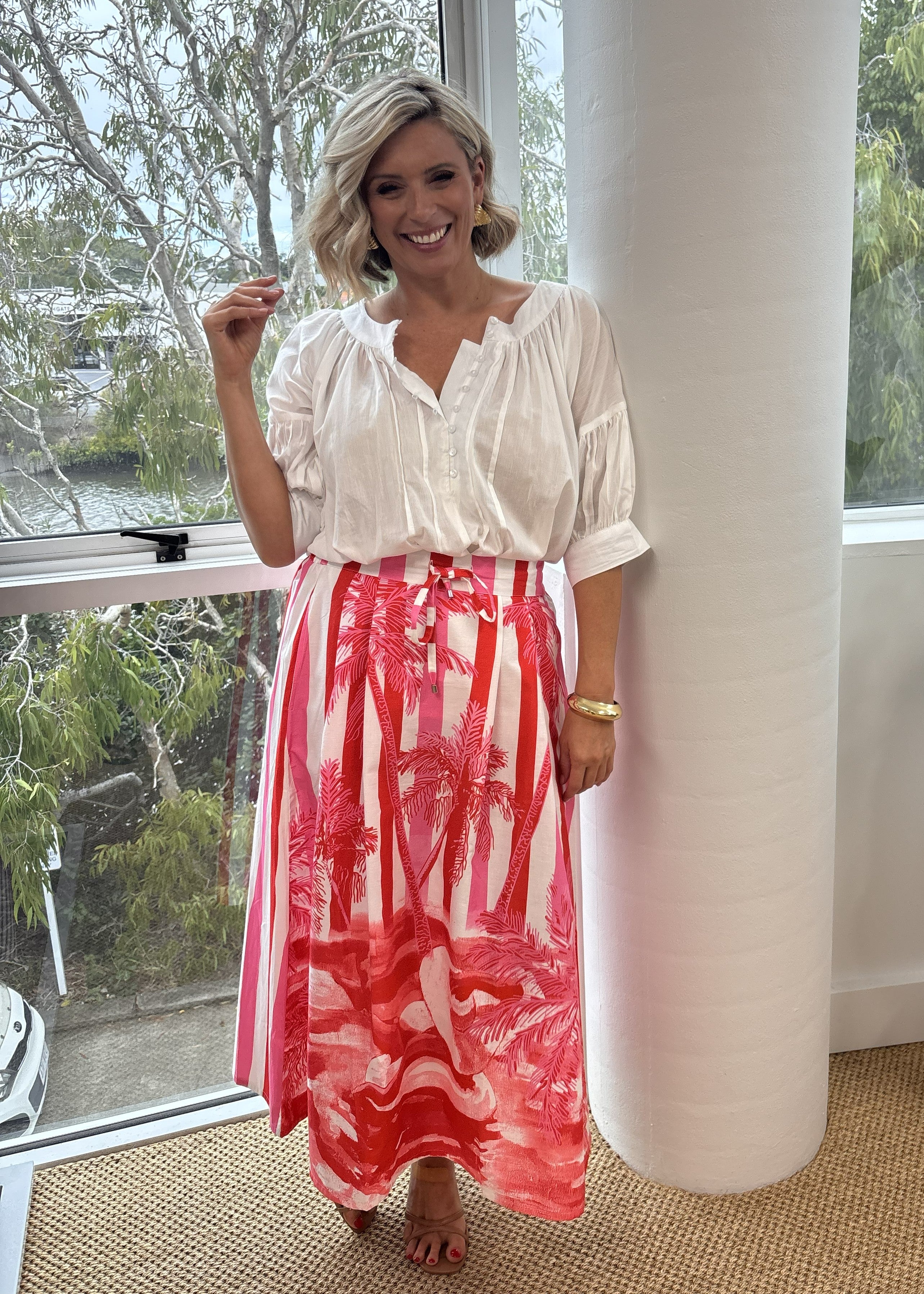 Elle Skirt - Bathing Palms