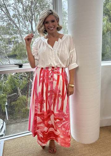 Elle Skirt - Bathing Palms