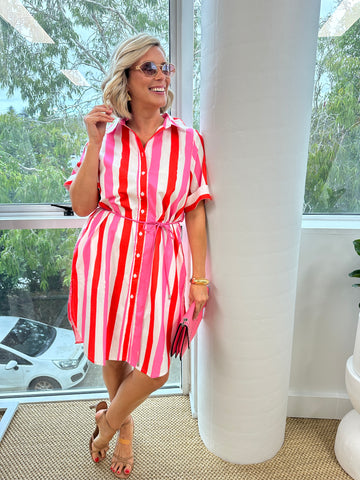 Melody Dress - Bathing Palms