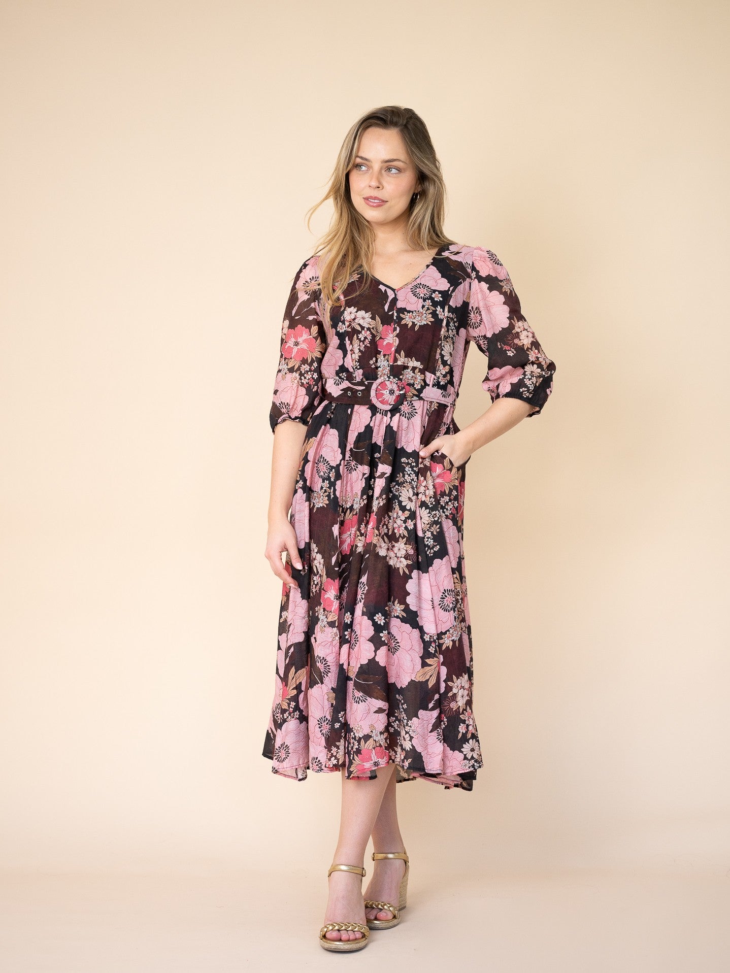 Camellia Midi Dress