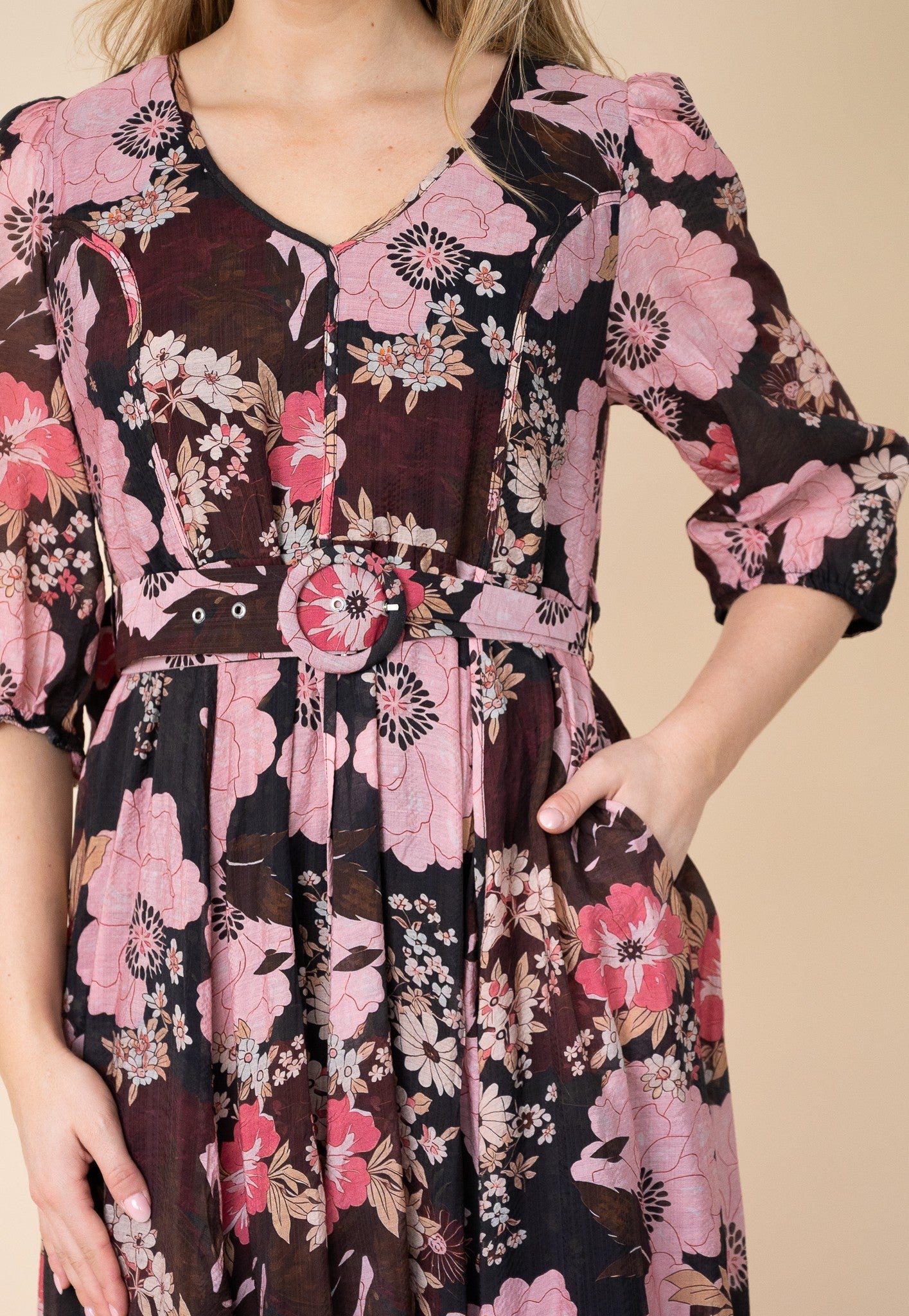 Camellia Midi Dress