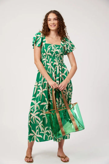 Congo Maxi Dress - Palm