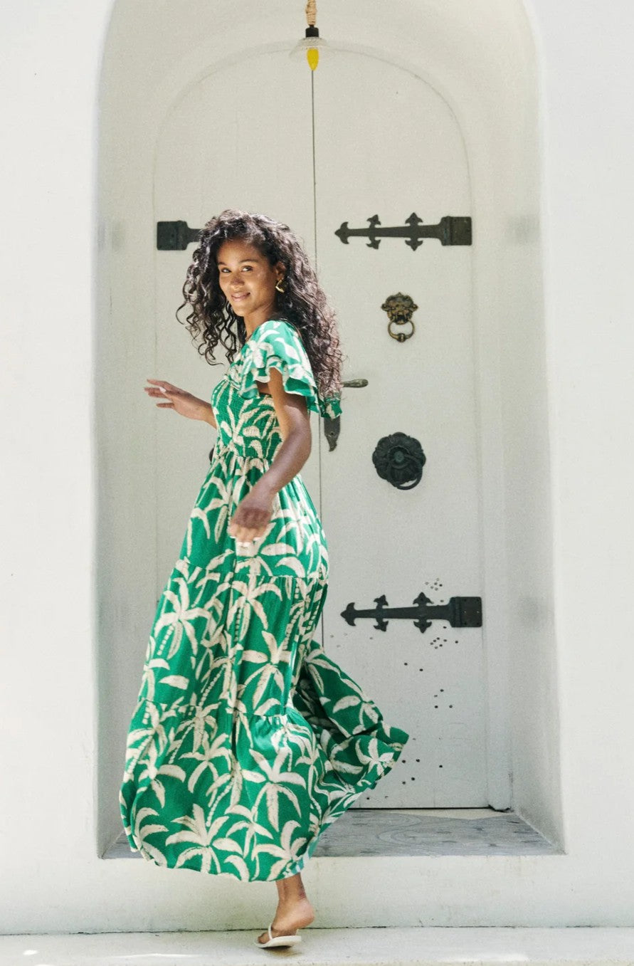 Congo Maxi Dress - Palm