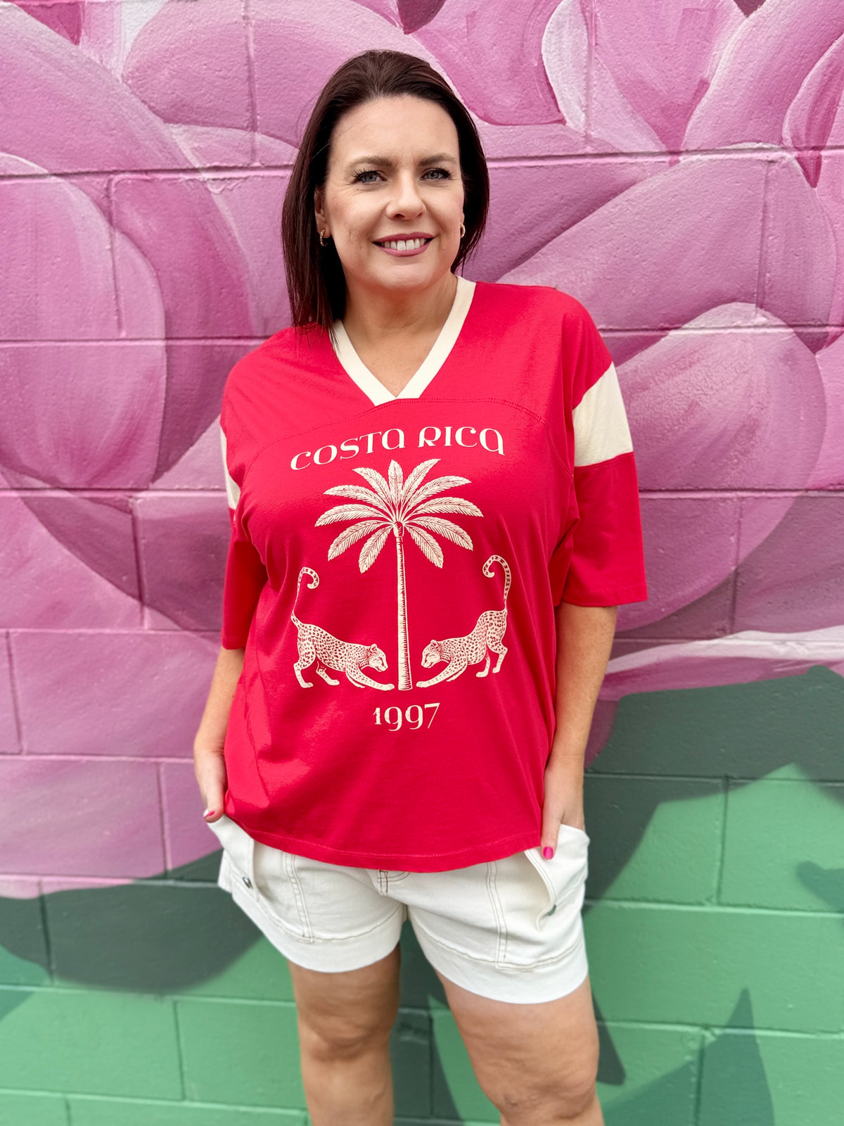 Costa Rica Tee - Red