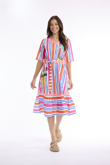 Demi V Neck Dress