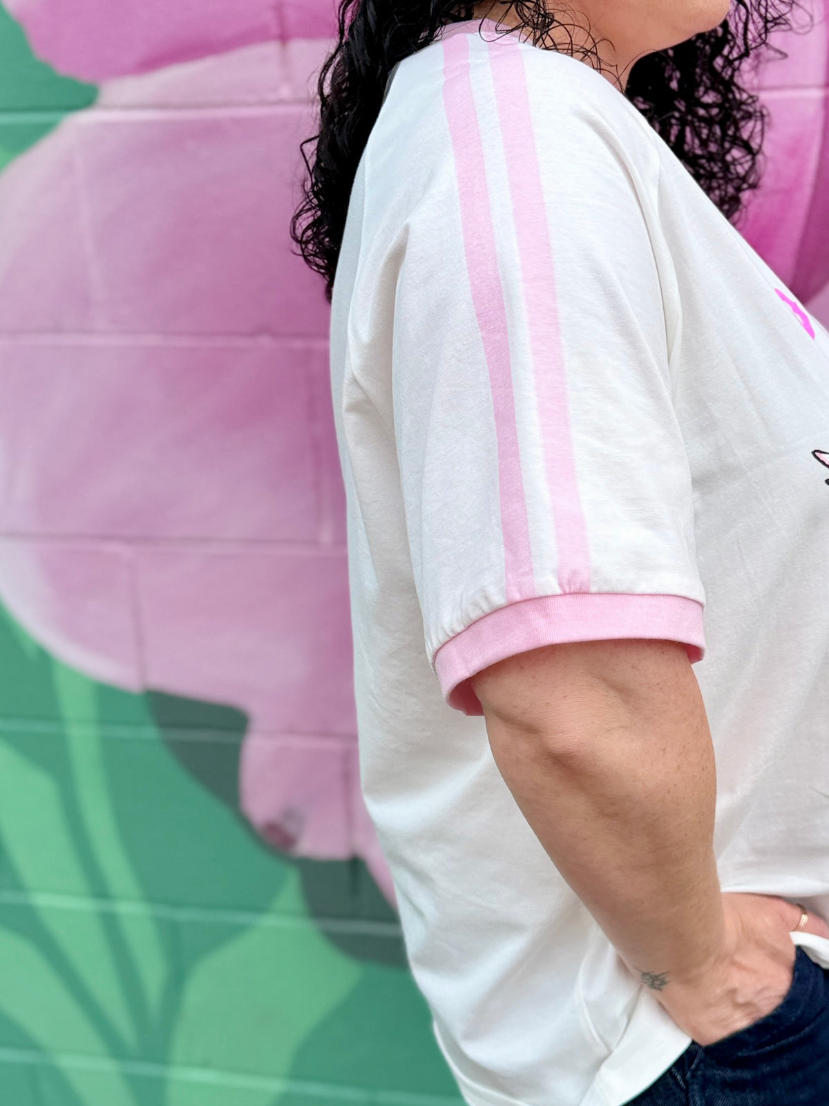 Doing My Best Tee - White