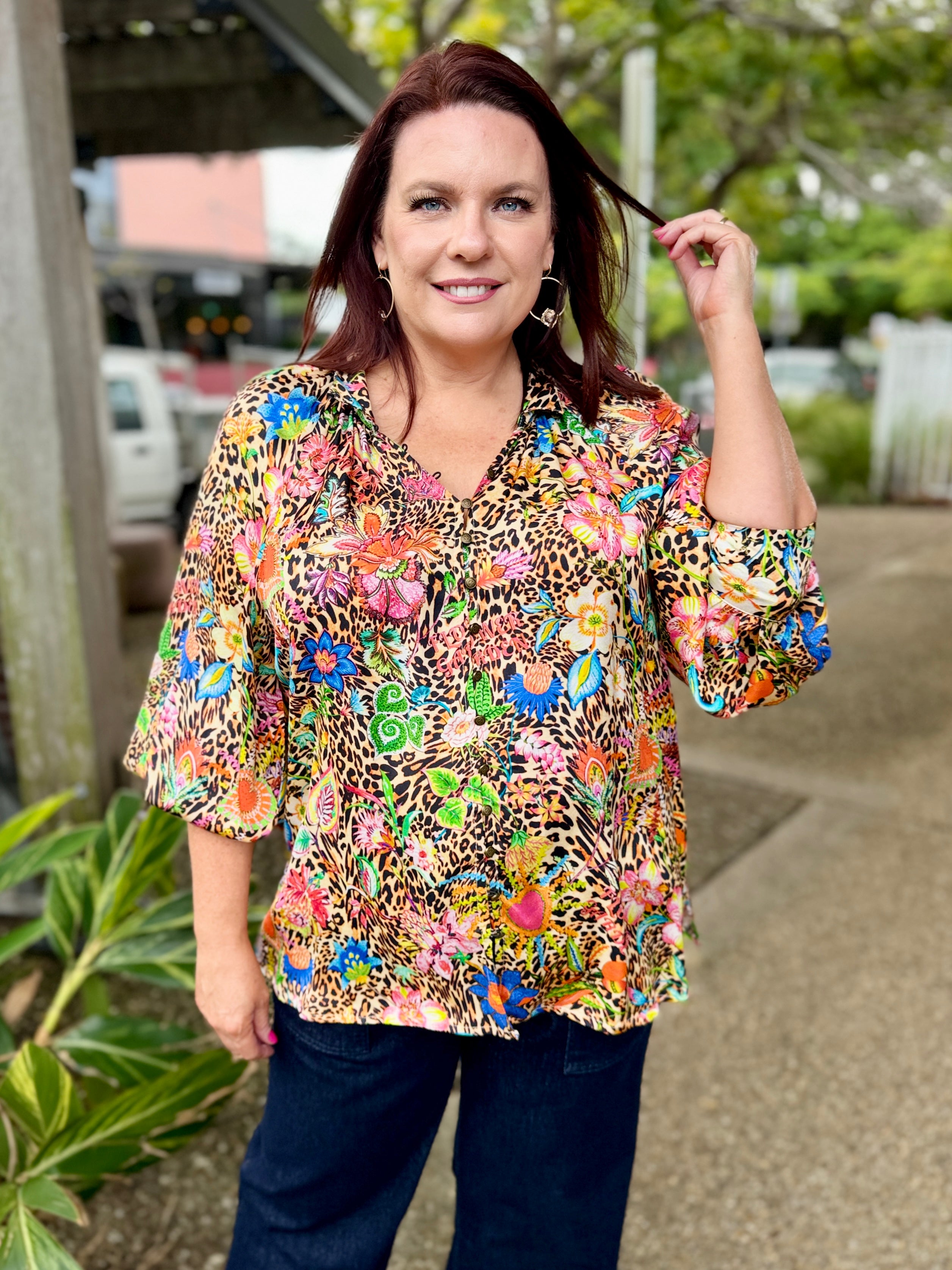 Eden Shirt – Leopard