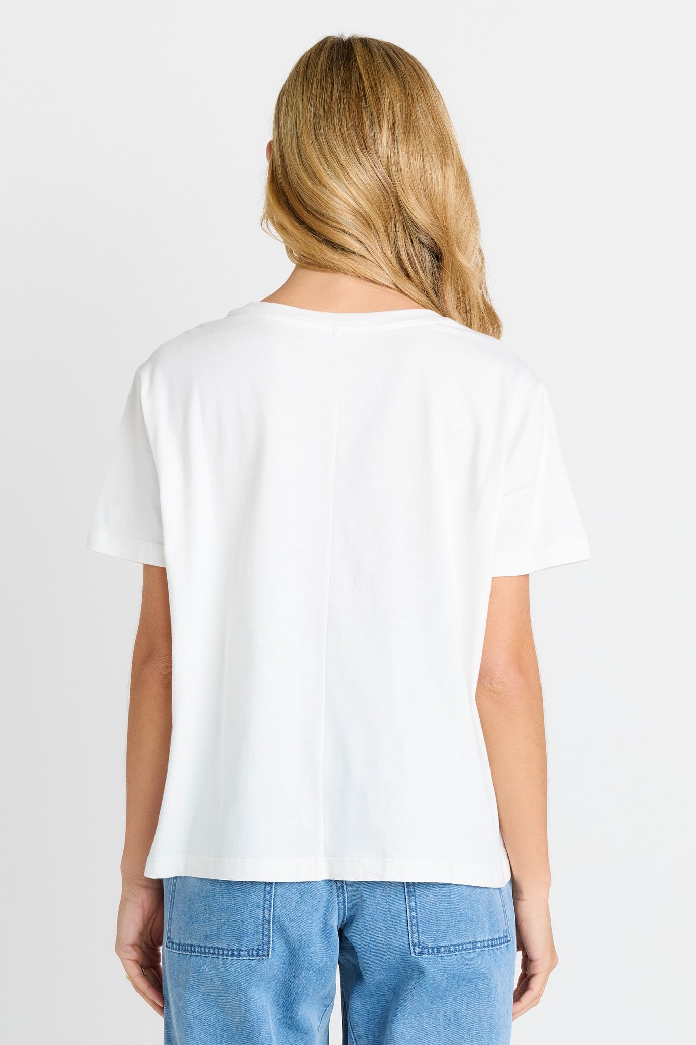 Ellia Crew Tee - Flower Print