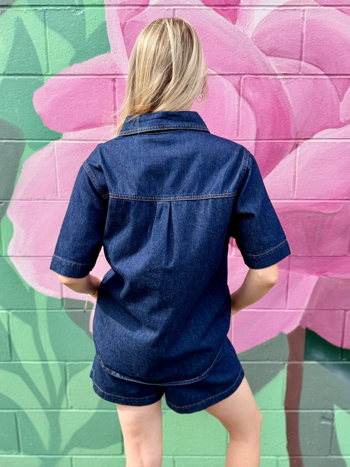 Emma Denim Shirt – Indigo