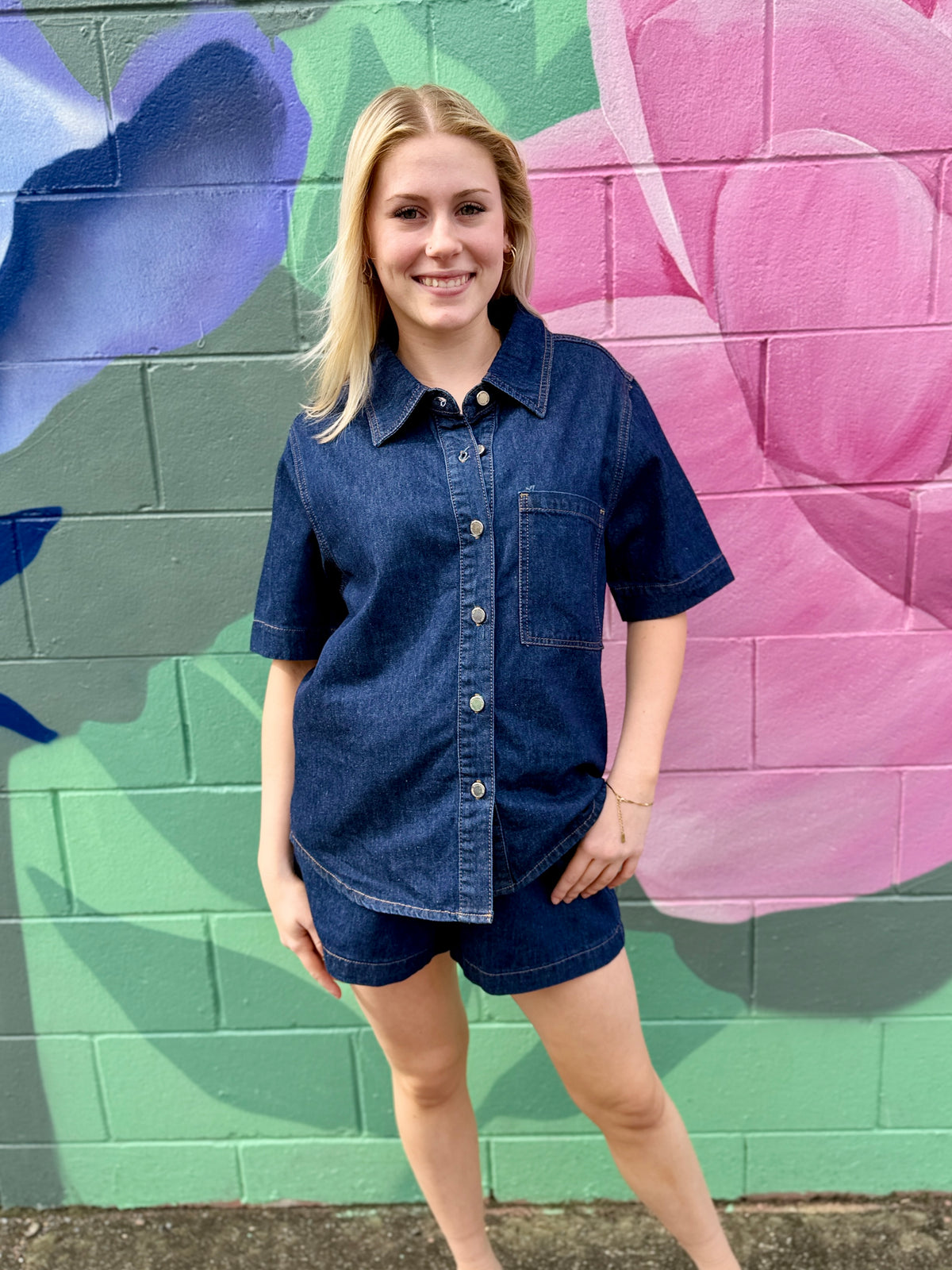 Emma Denim Shirt – Indigo