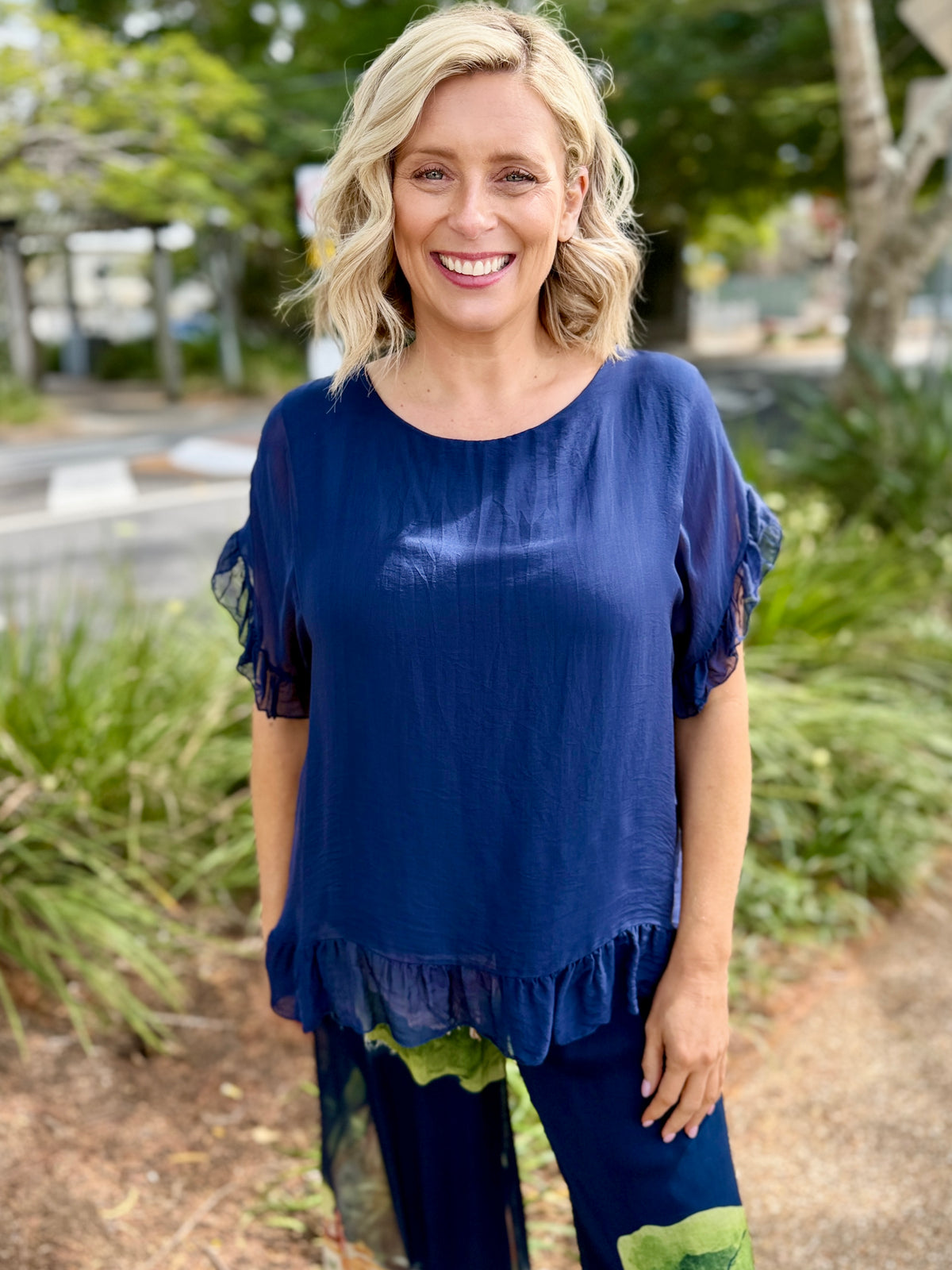 Hera Top – Navy