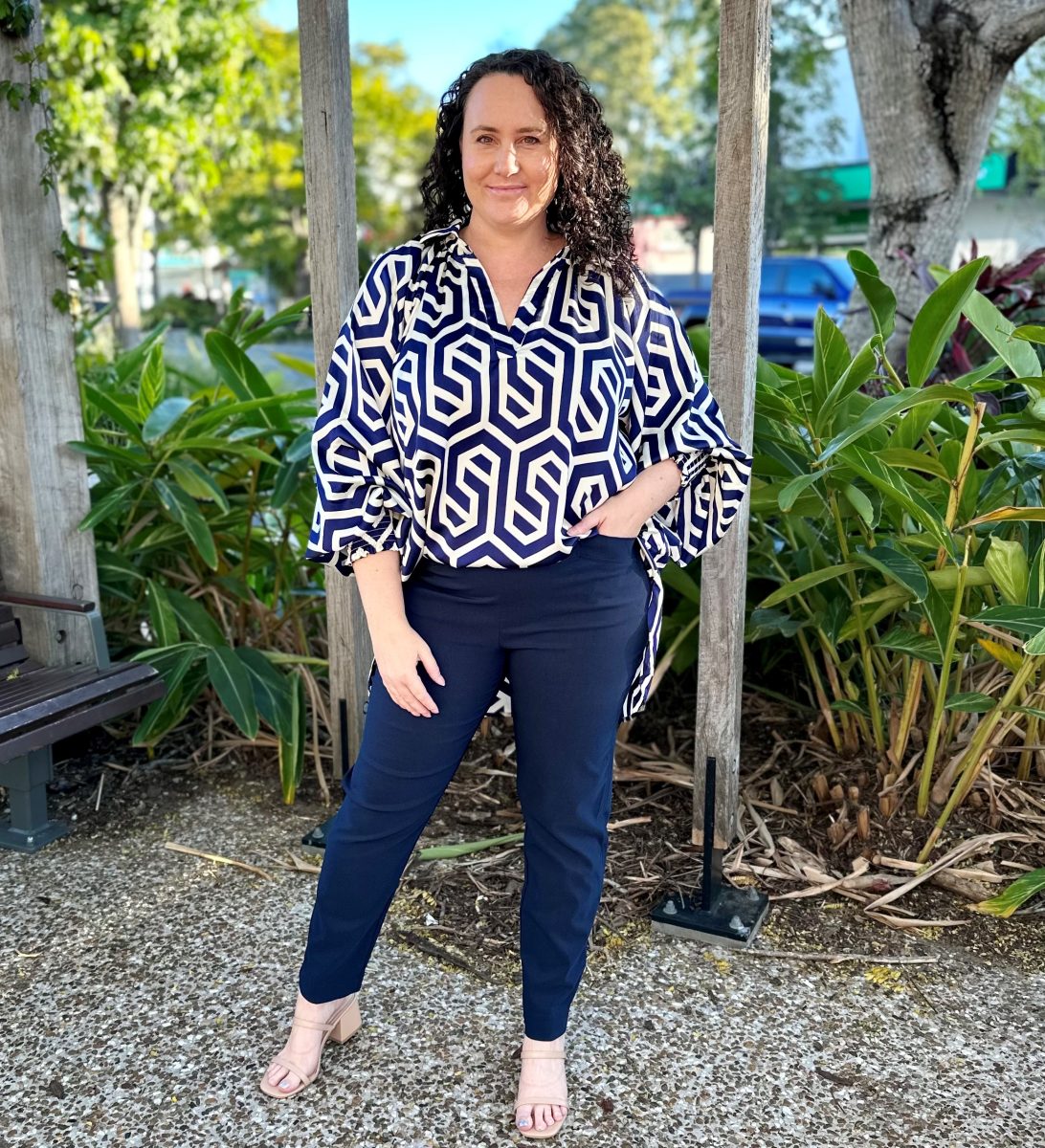 Kent Bengaline Pant – Navy