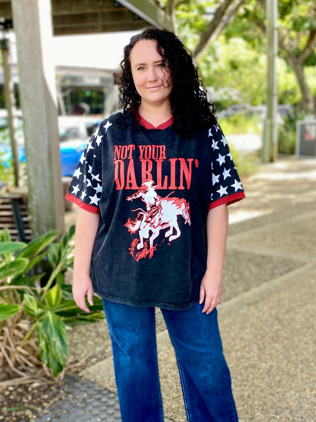 Not Your Darlin’ Tee – Black