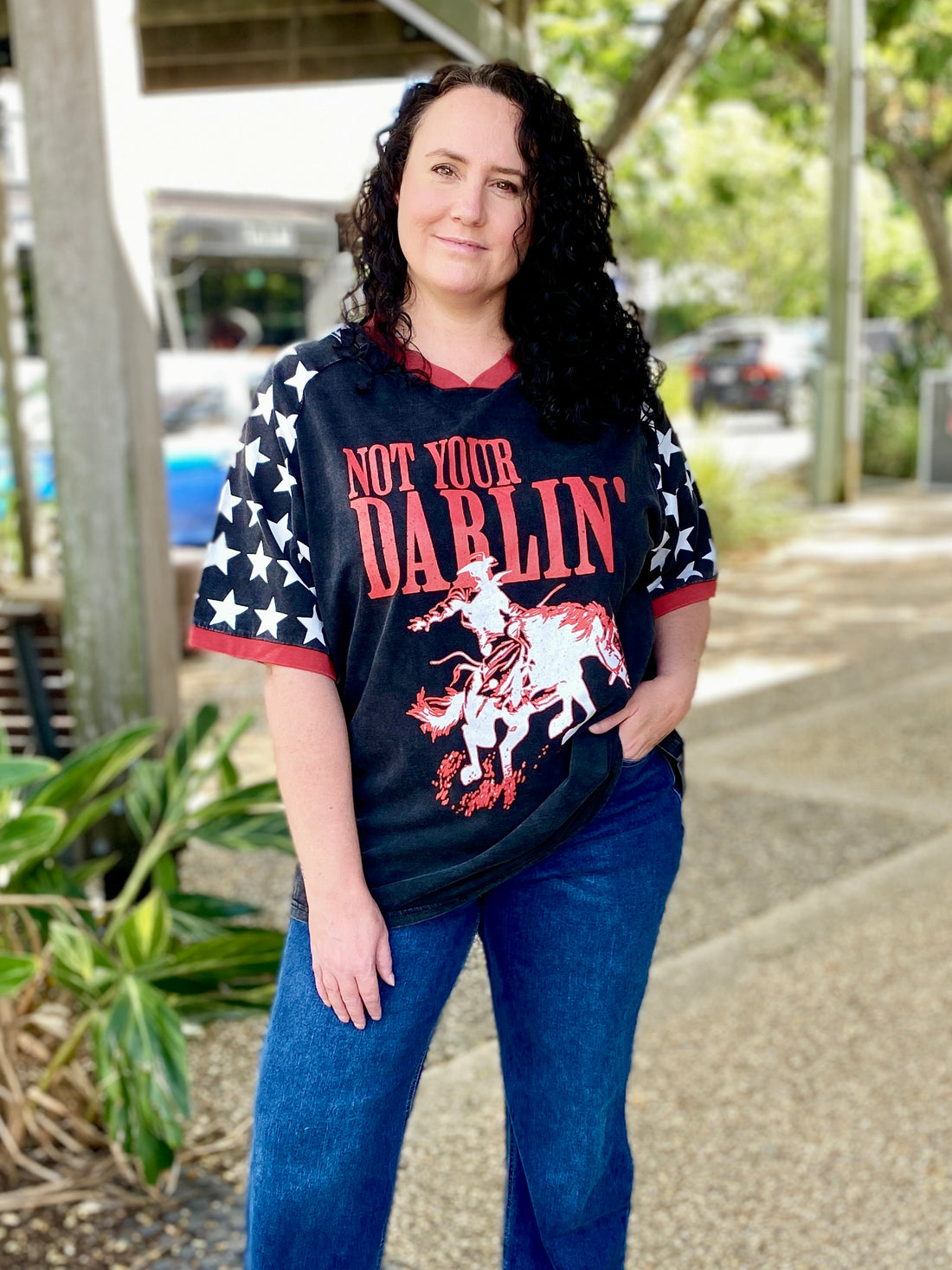 Not Your Darlin’ Tee – Black