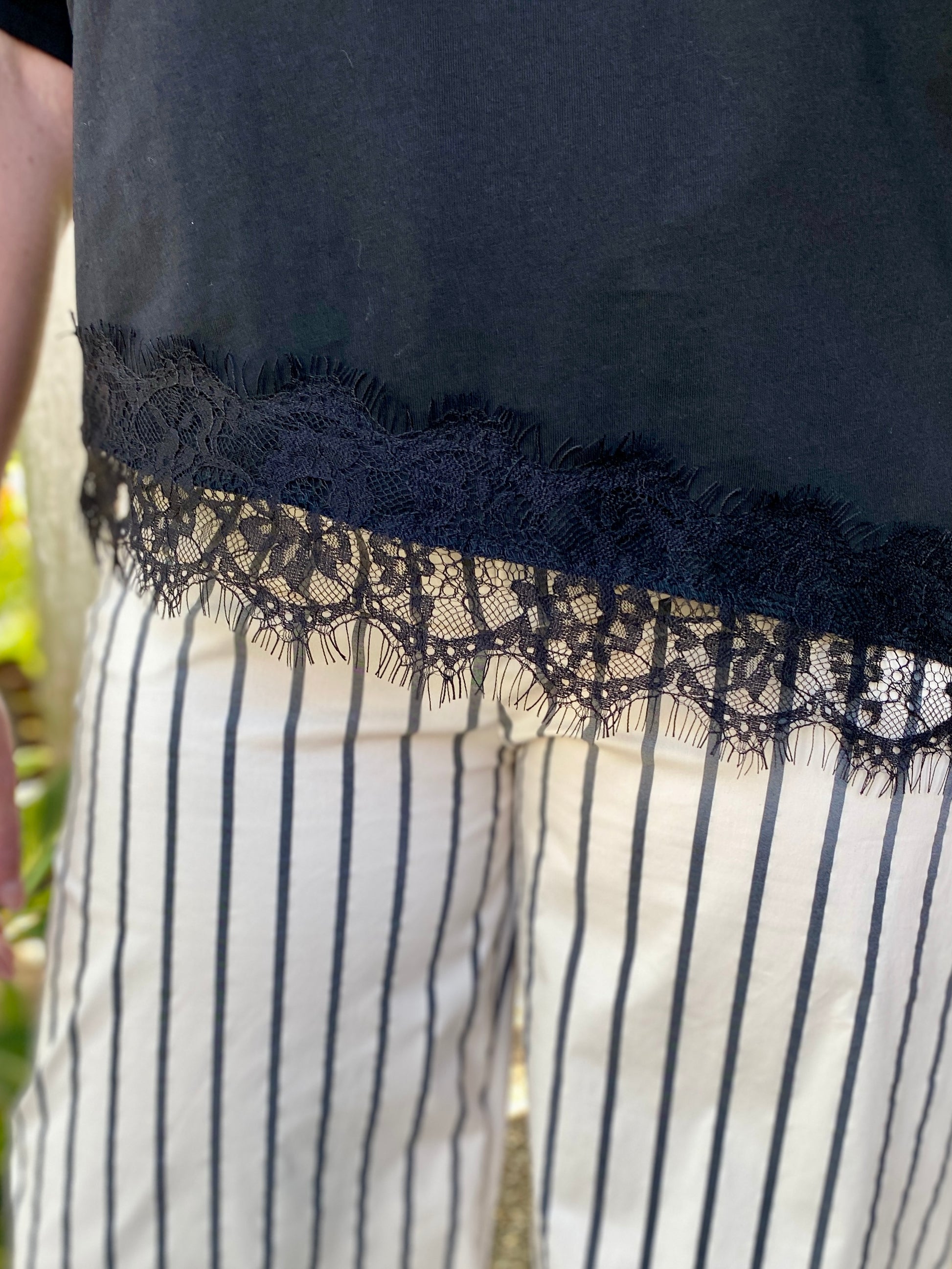 Jordon Lace Top – Black
